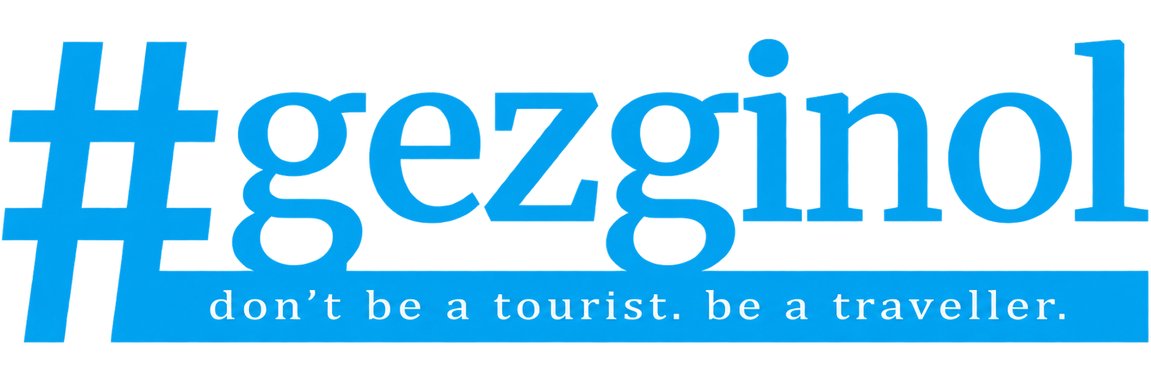 GEZGİNOL — don’t be a tourist. be a traveller.